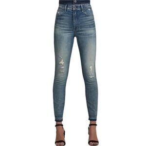 G-RAW Kafey High Skinny Ankle Jeans Womens 29
